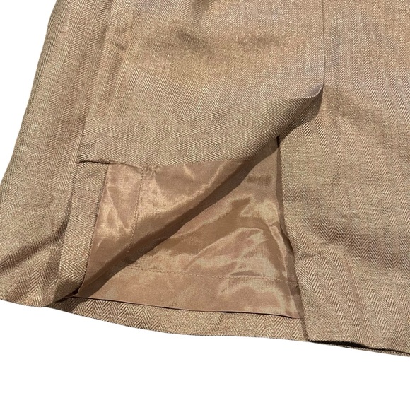 Carlisle Womens 4 Brown‎ Pencil Skirt Wool Blend Career Modest Vintage Classic - Picture 11 of 11